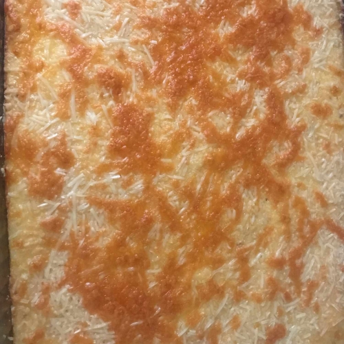 Baked Cheddar Grits