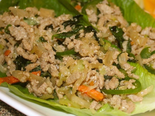 Basil Ground Chicken