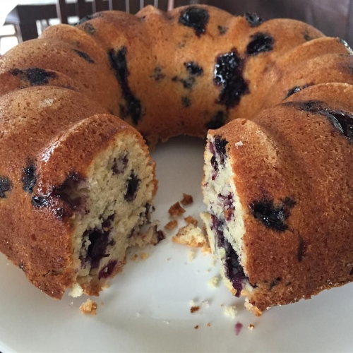 Blueberry Bundt Cake