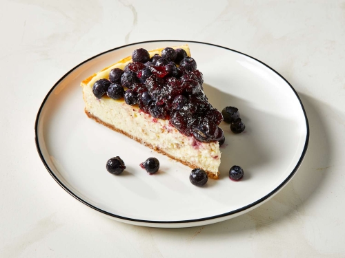 Blueberry Cream Cheesecake