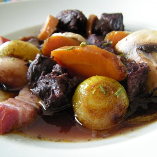 Burgundy Beef Stew (Beef Bourguignon)