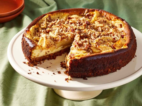 Caramel Apple Cheesecake