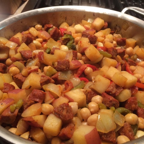 Chickpea Chorizo Stew
