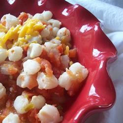 Chili-Spiced Hominy with Cheese