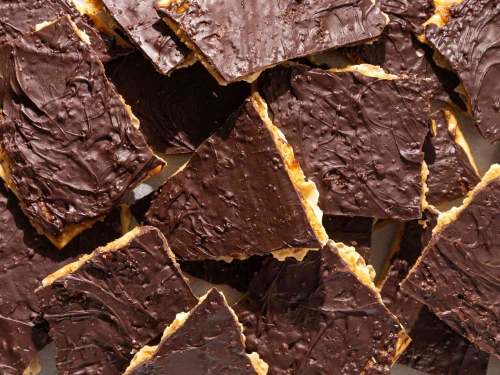 Chocolate-Coated Matzo