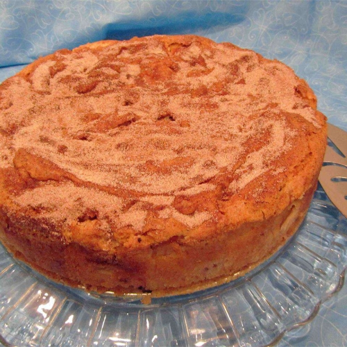 Cinnamon Apple Hanukkah Cake