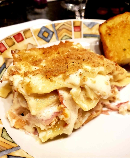 Cordon Bleu Chicken Lasagna