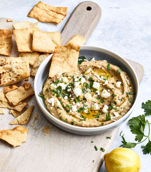 Creamy Air Fryer Baba Ganoush