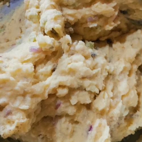 Creamy Mashed Potato Salad