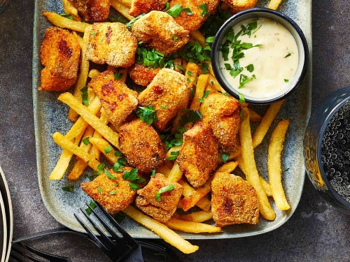 Crispy Air Fryer Catfish Bites
