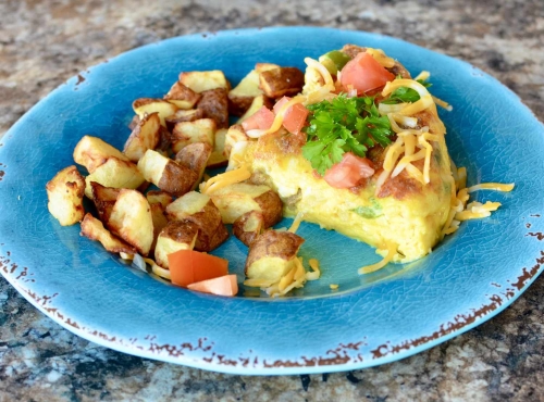 Crispy Air Fryer Frittata