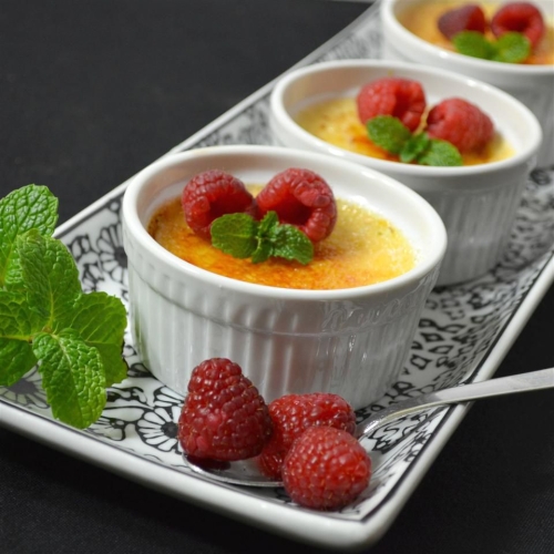 Eggnog Crème Brûlée