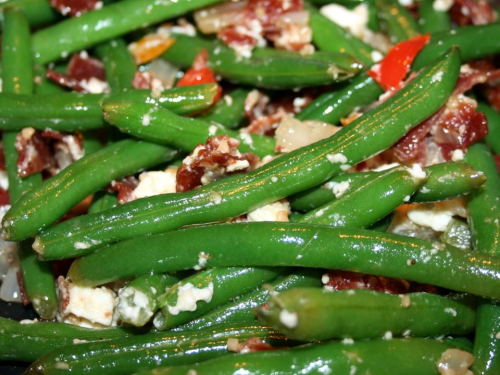 Feta Bacon Green Beans