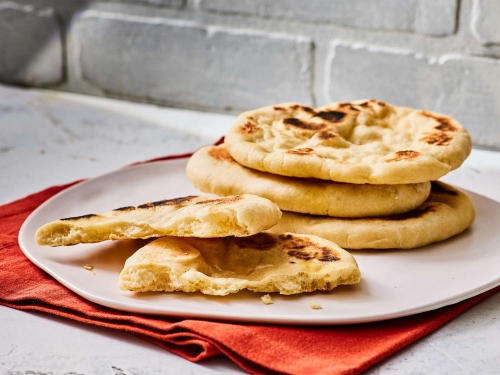 Fluffy Homemade Pita Bread