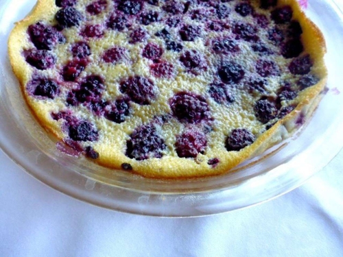 French-Style Blackberry Clafoutis