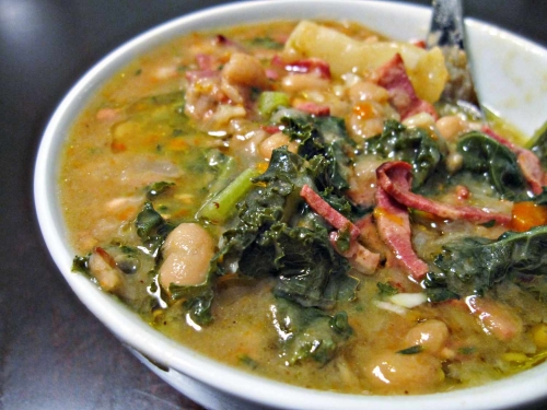 Galician Ham and Sausage Soup