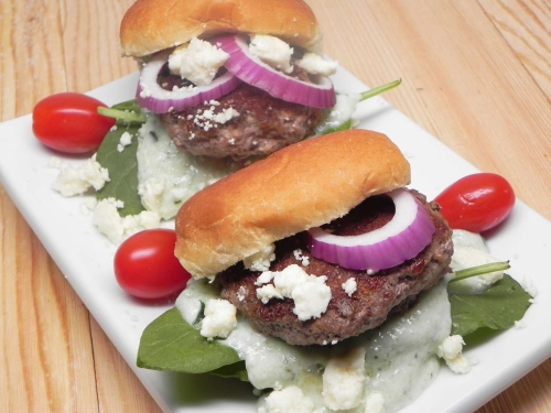 Greek Lamb Sliders