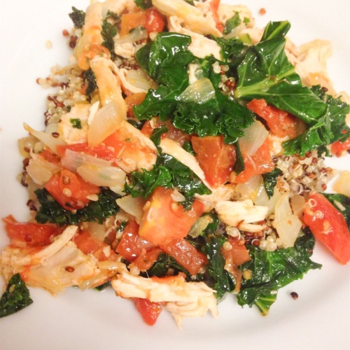 Grilled Chicken Quinoa Bowl