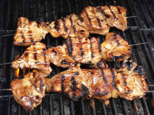 Grilled Thai Pork Skewers
