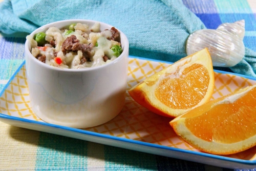 Ground Beef and Brown Rice Casserole