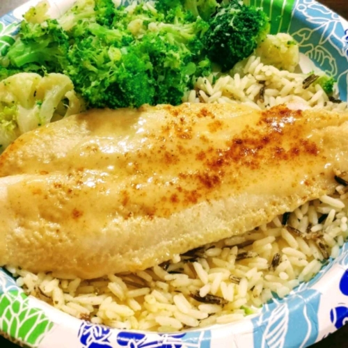 Honey-Mustard Basa Fillet