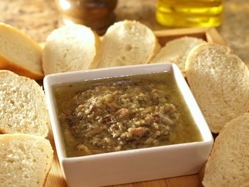 Italian Bagna Cauda with Sardines