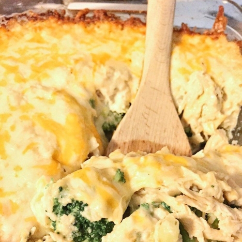 Keto Chicken Divan Casserole
