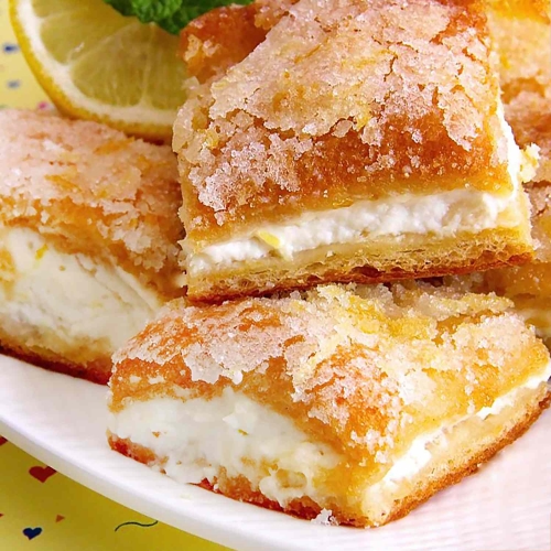 Lemon Cream Cheese Squares
