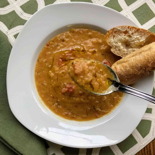 Lentil and Apricot Soup