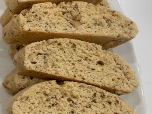 Nonna Nancy's Anise Walnut Biscotti