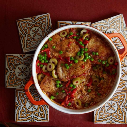 Panamanian Arroz Con Pollo