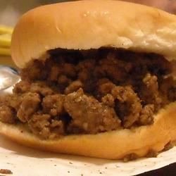 Restaurant-Style Loose Meat Burgers