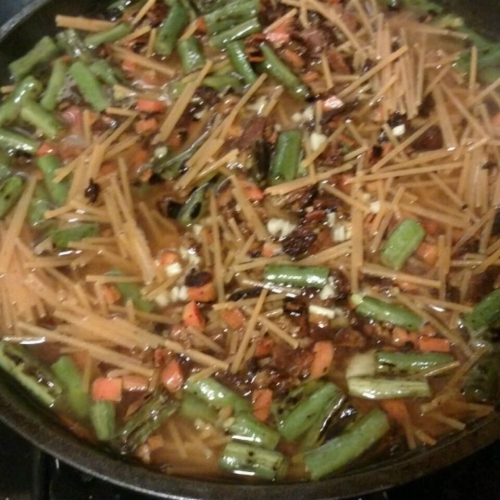 Saffron Noodle Fideua