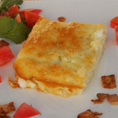 Savory Egg and Cottage Cheese Casserole