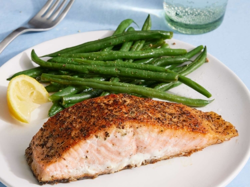 Simple Pan-Seared Salmon