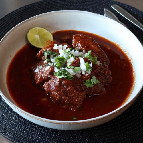 Slow-Cooked Beef Birria Stew