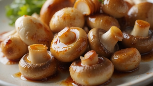 Soy-Glazed Mushrooms