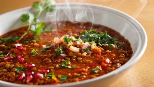 Spiced Egyptian Lentil Soup