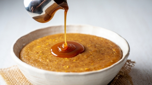 Spiced Ginger Malva Pudding