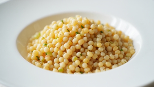 Spiced Israeli Couscous