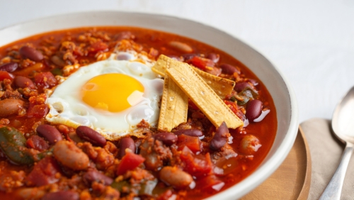 Spicy Chorizo Bean Chili