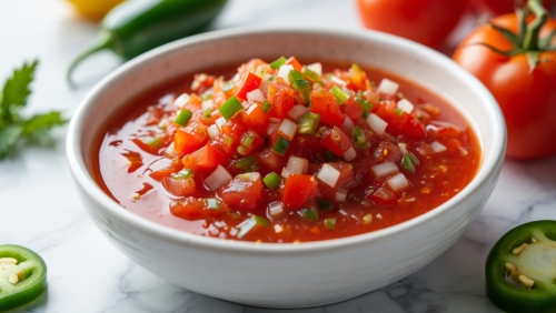 Spicy Fresh Tomato Dip