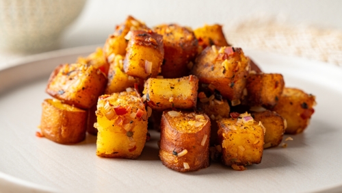 Spicy Fried Plantains