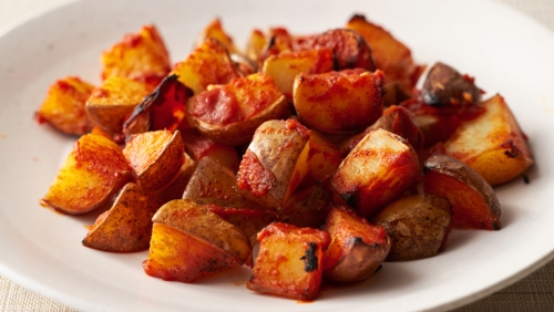 Spicy Gochujang Roasted Potatoes