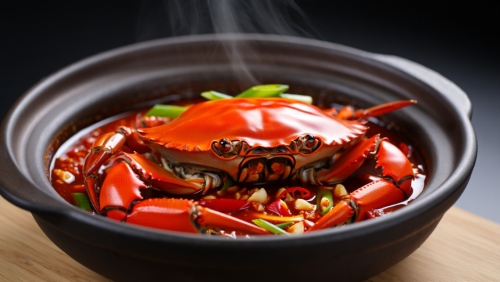 Spicy Singaporean Crab