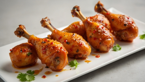 Spicy Sweet Chicken Drumsticks