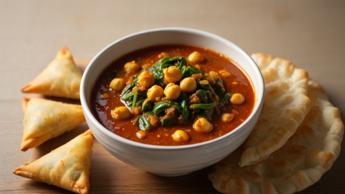 Spinach Chickpea Curry