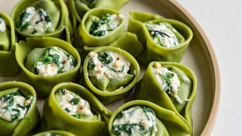 Spinach Ricotta Tortellini