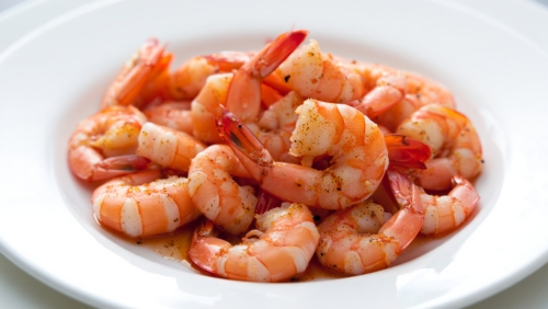 Steamed Shrimp with Old Bay