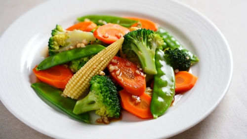 Stir-Fried Vegetables with Oyster Sauce